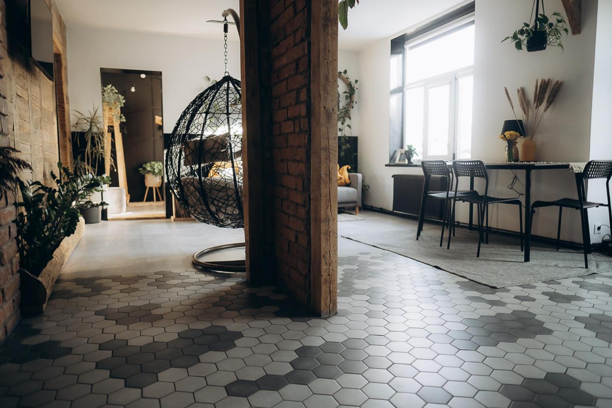 Greenspot - Loft With 2 Bedrooms And Free Parking Liepaja